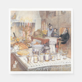 Guardanapo De Papel Detalhe da Véspera de Natal (Natal Tradicional Sue