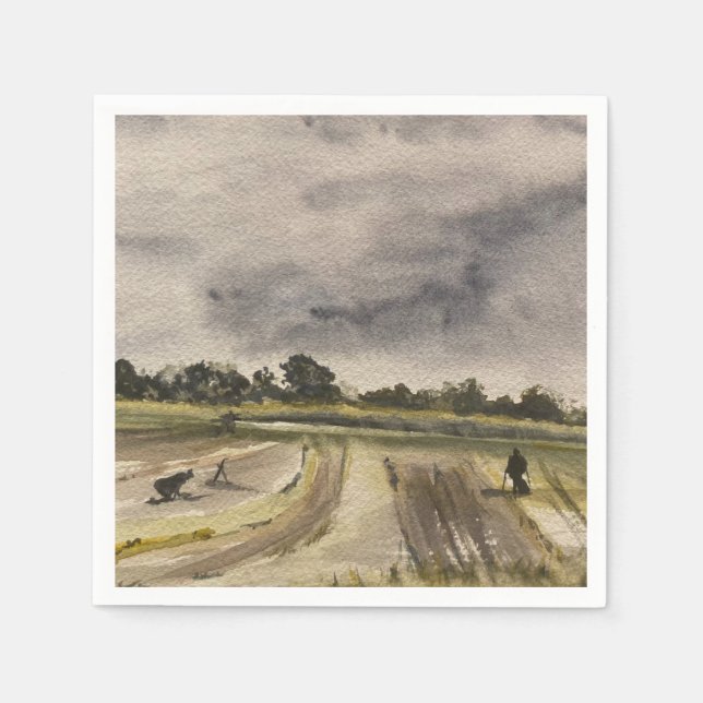 Guardanapo De Papel Detecção De Metais Nos Campos 2 (Frente)