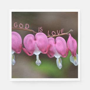 Guardanapo De Papel Deus é coração de amor