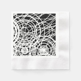 Guardanapo De Papel deus toca a água escura 