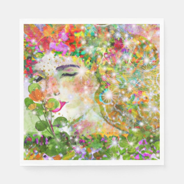 Guardanapo De Papel Deusa Encantada (Frente)