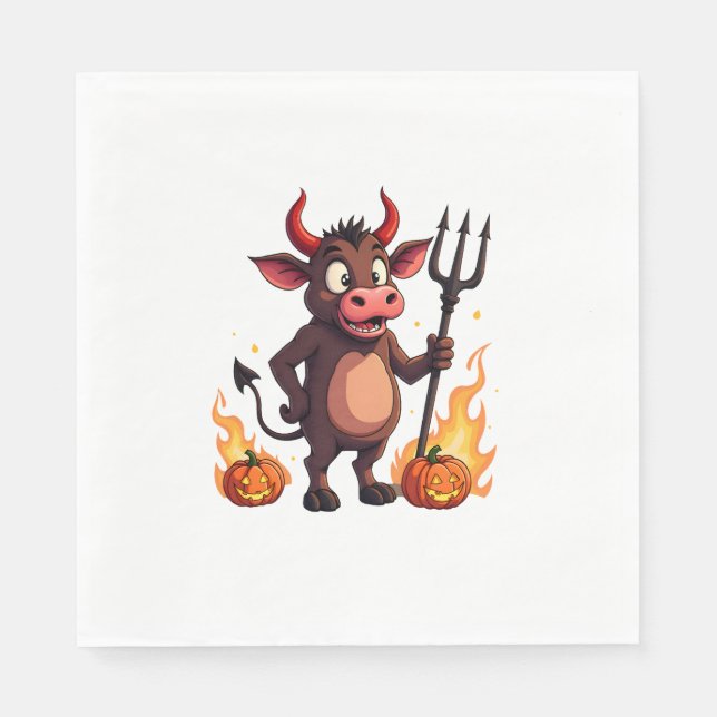 Guardanapo De Papel Devil Cow Misser (Frente)