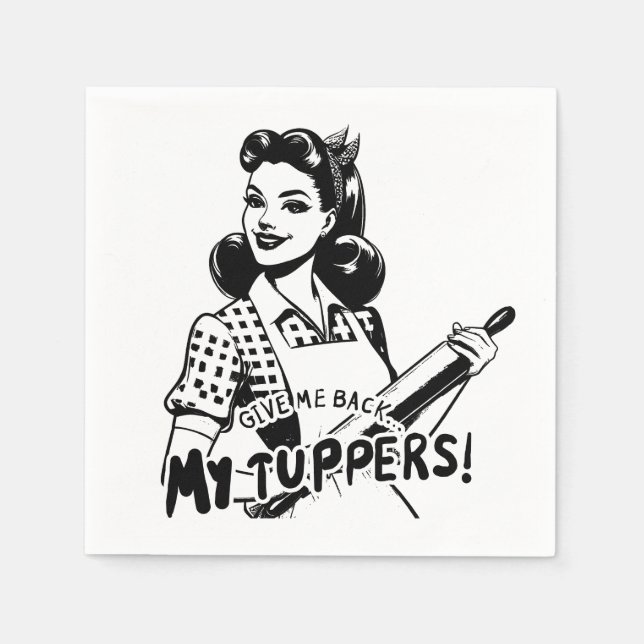 Guardanapo De Papel Devolva-me as minhas pernas (Frente)