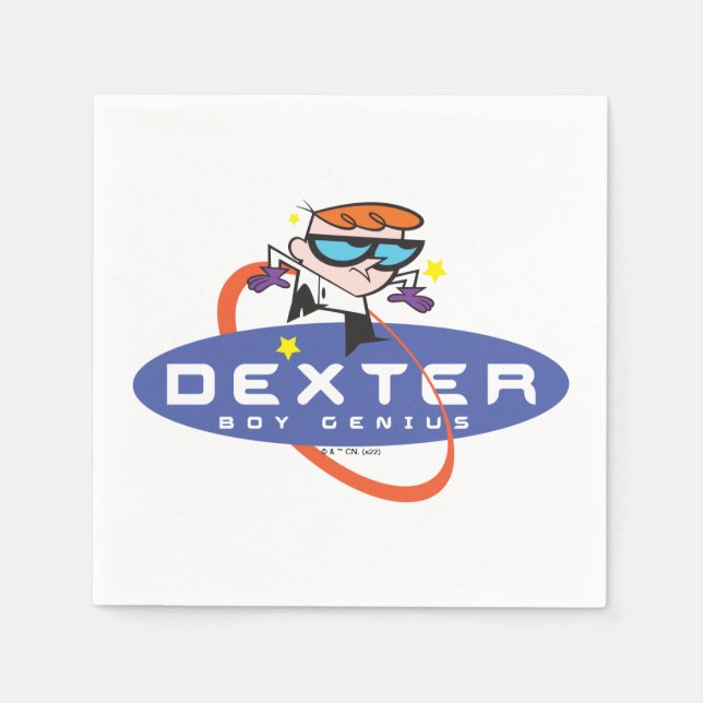 Guardanapo De Papel Dexter "Boy Genius" (Frente)