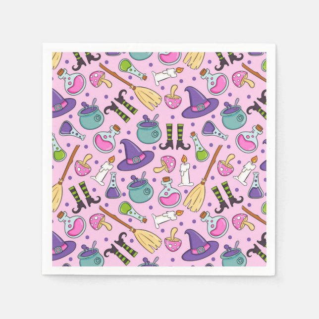 Guardanapo De Papel Dia das Bruxas (Frente)