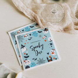 Guardanapo De Papel Dia de Aniversário do Tema do Dia das Bruxas