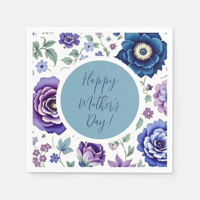 Guardanapo De Papel Dia de as mães (Frente)