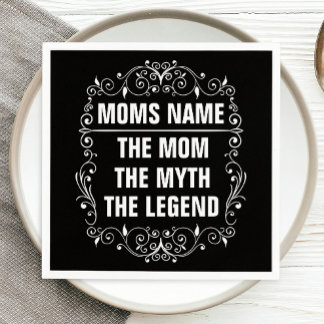 Guardanapo De Papel Dia de as mães Personalizado