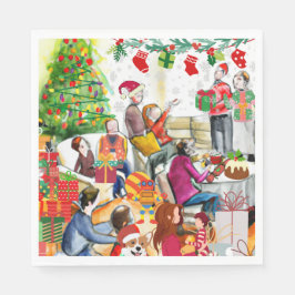 Guardanapo De Papel Dia de Natal