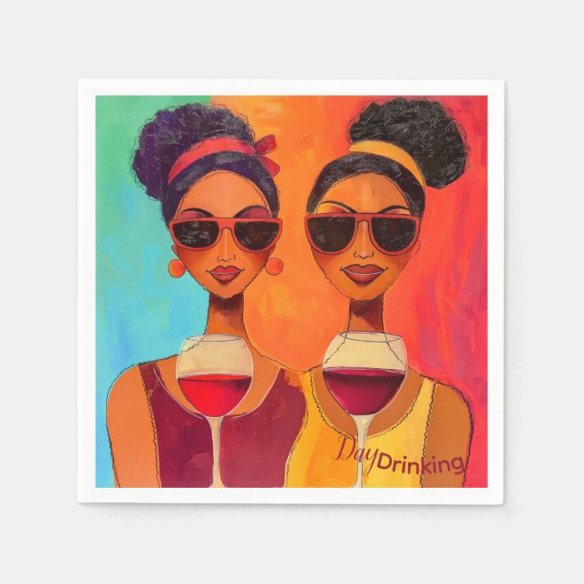 Guardanapo De Papel Dia do Bebendo Napkins pela KAB (Frente)