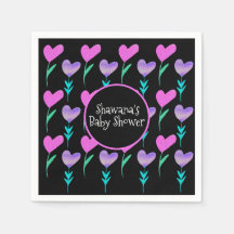 Dia dos Namorados Floral Baby Shower