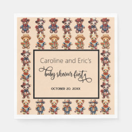 Guardanapo De Papel Dia Mexicano do Chá de fraldas Morto