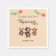 Dia Mexicano do Chá de fraldas Morto Fiesta