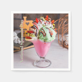 Guardanapo De Papel Dia Nacional do Spumoni