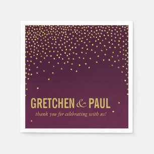 Guardanapo De Papel Diamantes no Sky Cocktail Party   beringela