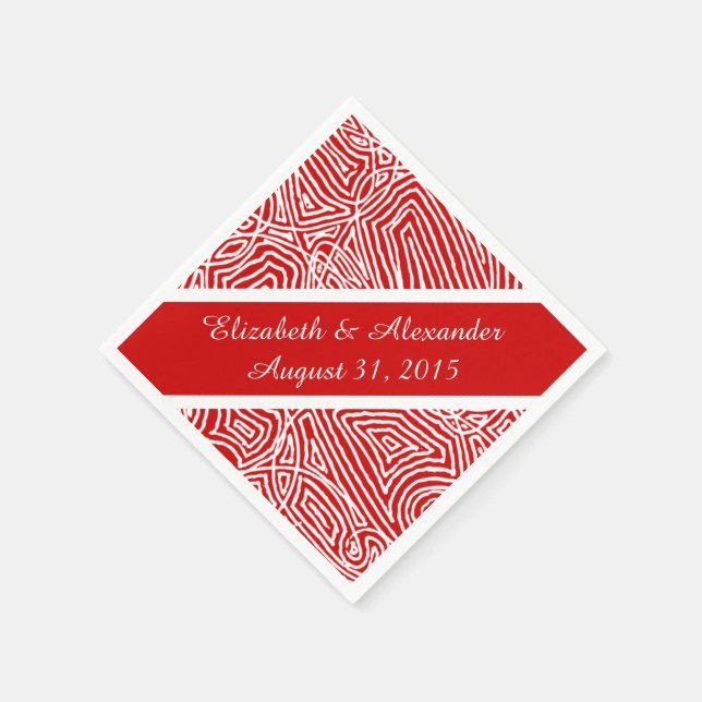 Guardanapo De Papel Diamond de impressões digitais (Canto)