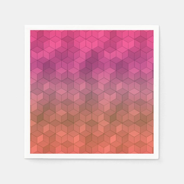 Guardanapo De Papel Diamond pattern (Frente)
