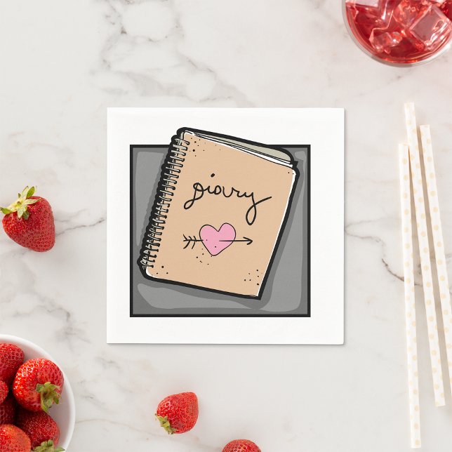 Guardanapo De Papel Diary Paper Napkins (Criador carregado)