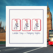 Dias de Londres & Noites de Mahjong / Festa de Mah