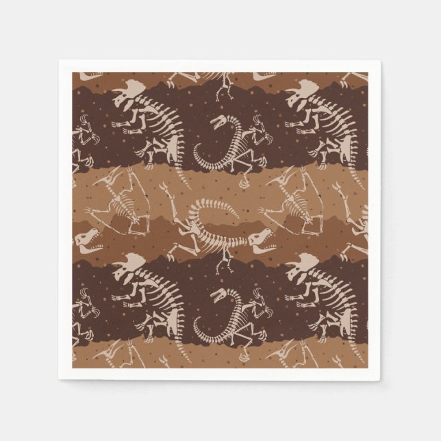 Guardanapo De Papel Dig Dino Dig (Frente)