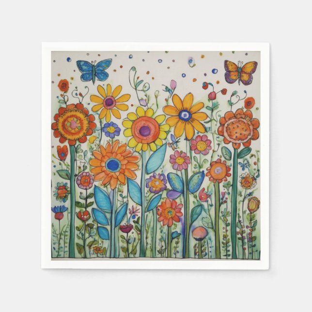 Guardanapo De Papel "Dine in Style: Coleção de Napkin em Papel de Luxo (Frente)