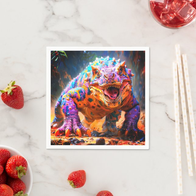 Guardanapo De Papel DInosaur (Insitu)