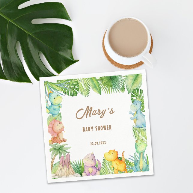 Guardanapo De Papel Dinossauro Bebê (Criador carregado)