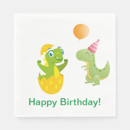 Guardanapo De Papel Dinossauros para Bebês Personalizados Papel Napkin