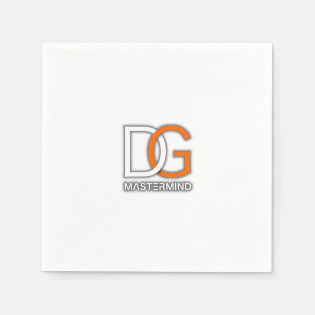 Guardanapo De Papel Direção-Geral da Masterhead Cocktail Napkins (Frente)