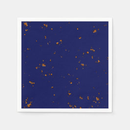 Guardanapo De Papel Disparos De Fogo Sobrepõem Sua Foto Batida Azul