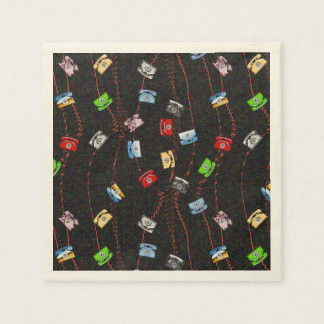 Guardanapo De Papel Disque 9 para uma linha externa.