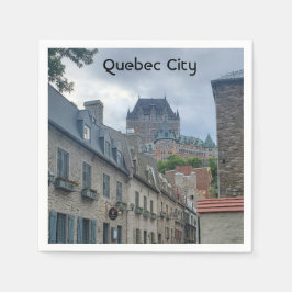 Guardanapo De Papel Distrito histórico na cidade de Quebec