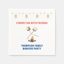 Diversão com S'mores Fogueira ao Ar Livre Cozinha