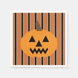 Guardanapo De Papel Diversão e Rico das abóboras do Dia das Bruxas