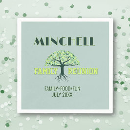 Guardanapo De Papel Diversão! Reunião de família personalizada