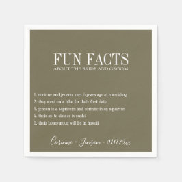 Guardanapo De Papel Divertimento Martini Olive Personalizado