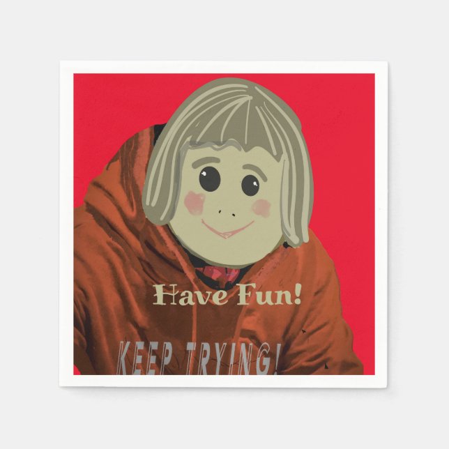 Guardanapo De Papel Divirta-Se (Frente)