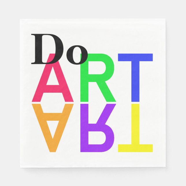 GUARDANAPO DE PAPEL DO "ART" (Frente)