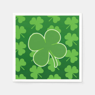 Guardanapo de papel do dia de St Patrick