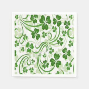 Guardanapo de papel do dia de St Patrick