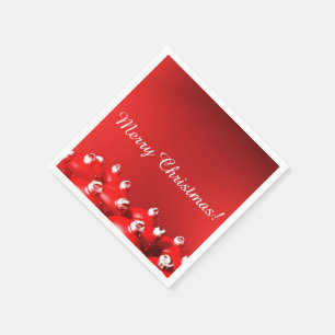 Guardanapo de papel do Feliz Natal bonito!