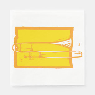 Guardanapo de papel do Trombone