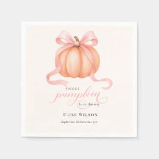 Guardanapo De Papel Doce arco rosa-abóbora está a caminho