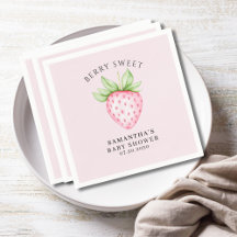 Doce Morango Rosa Menina Bebê Chuvada