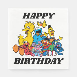 Guardanapo De Papel Doce Sesame Street Pals