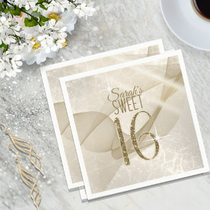Guardanapo De Papel Doce Sparkling dezesseis ID652 Dourado dos