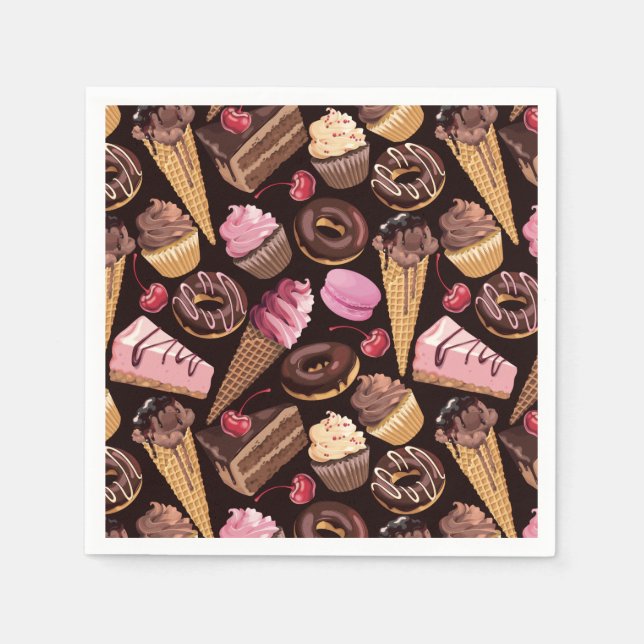 Guardanapo De Papel Doce Tratamentos Napkins (Frente)