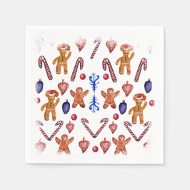 Guardanapo De Papel Doces de Natal
