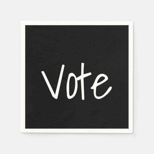 Guardanapo De Papel Documento de Votação: Napkin (Frente)