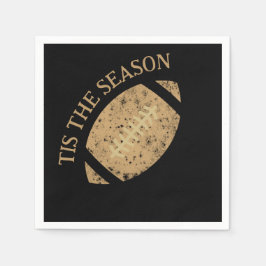 Guardanapo De Papel Documento do Partido de Futebol em apuros Napkin